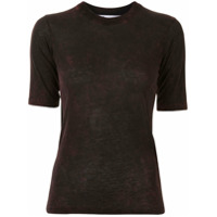 IRO Camiseta slim lisa - Vermelho