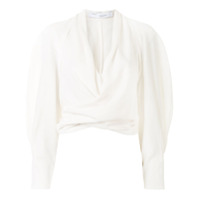 IRO wrap style blouse - Branco