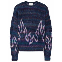 Iroquois flame striped jumper - Roxo