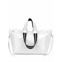 Isabel Marant Bolsa tote de couro - Branco