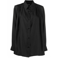 Isabel Marant Camisa com pregas nos ombros - Preto