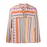 Isabel Marant Camisa Pilano com listras - Rosa