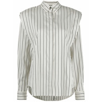 Isabel Marant stripe print shirt - Neutro