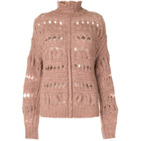 Isabel Marant Suéter de tricô - Rosa