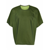 Issey Miyake Camiseta lisa - Verde