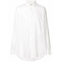 Issey Miyake Men Camisa com bolso - Branco