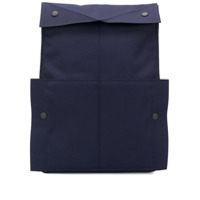 Issey Miyake Mochila com aba - Azul