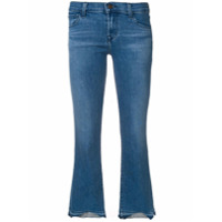 J Brand Calça jeans Selena cropped - Azul