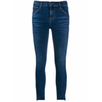 J Brand Calça jeans skinny com zíper - Azul