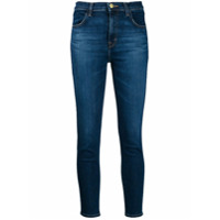 J Brand Calça jeans skinny cropped - Azul