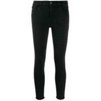 J Brand Calça jeans skinny cropped - Preto