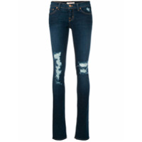 J Brand Calça jeans skinny destroyed - Azul