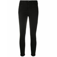 J Brand Calça jeans slim cropped - Preto