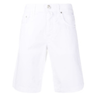 Jacob Cohen Bermuda jeans reta - Branco