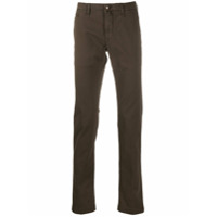 Jacob Cohen Calça chino slim - Marrom