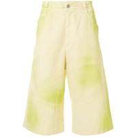 Jacquemus Bermuda Terraio tie-dye - Amarelo