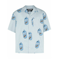 Jacquemus Camisa com estampa - Azul