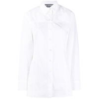 Jacquemus layered long-sleeve shirt - Branco