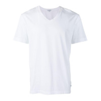 James Perse Camiseta gola V - Branco