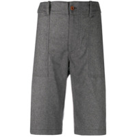 Jejia Bermuda com bolsos - Cinza