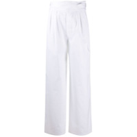 Jejia Calça cargo cintura alta - Branco