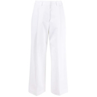 Jejia Calça pantacourt - Branco