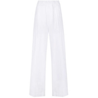 Jejia Calça pantalona cintura alta - Branco