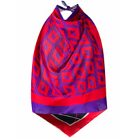 Jejia foulard halterneck top - Vermelho