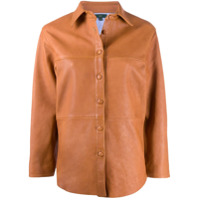 Jejia Jaqueta de couro - Marrom