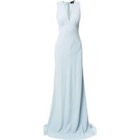 Jenny Packham Slip dress decote V - Azul