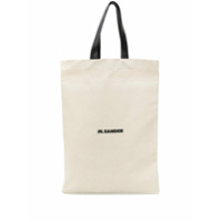 Jil Sander Bolsa tote de linho - Neutro