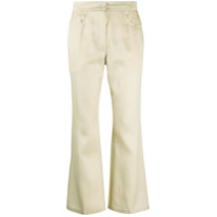 Jil Sander Calça flare - Neutro