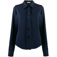 Jil Sander Camisa com abotoamento - Azul