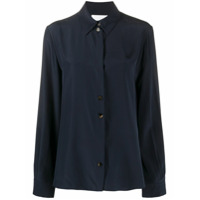 Jil Sander Camisa de seda - Azul