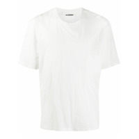 Jil Sander Camiseta com bolso - Branco
