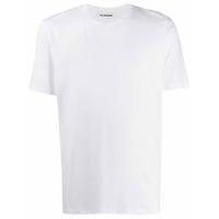 Jil Sander Camiseta decote careca - Branco