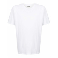 Jil Sander Camiseta decote careca - Branco