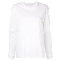 Jil Sander Camiseta mangas longas - Branco