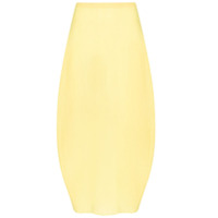 Jil Sander Saia cintura alta - Amarelo