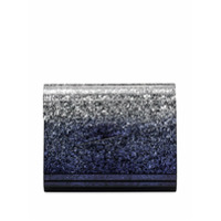 Jimmy Choo Clutch Candy com brilho - Azul