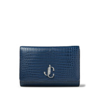 Jimmy Choo Clutch Varenne de couro - Azul