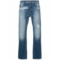 John Richmond Calça jeans reta Maudlin - Azul