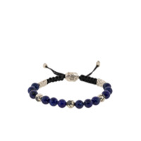 John Varvatos Pulseira com diamantes - Azul