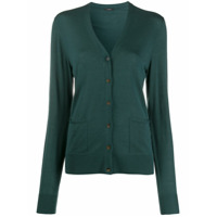 Joseph Cardigan gola V - Verde