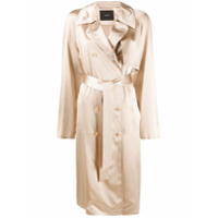 Joseph Trench coat de seda - Neutro