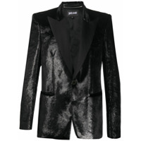 Just Cavalli Blazer com brilho - Preto