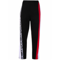 Just Cavalli Calça com logo - Preto