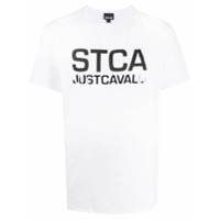 Just Cavalli logo print T-shirt - Branco