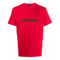 Just Cavalli logo print T-shirt - Vermelho