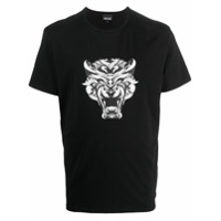 Just Cavalli tiger print T-shirt - Preto